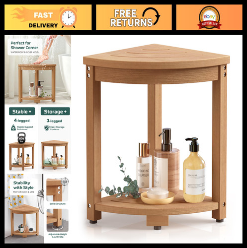 Waterproof corner shower stool - waterproof,