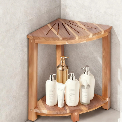 Bathroom corner shower - bathroom,