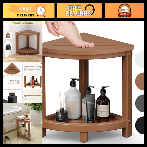 Corner shower stool with - stool,
